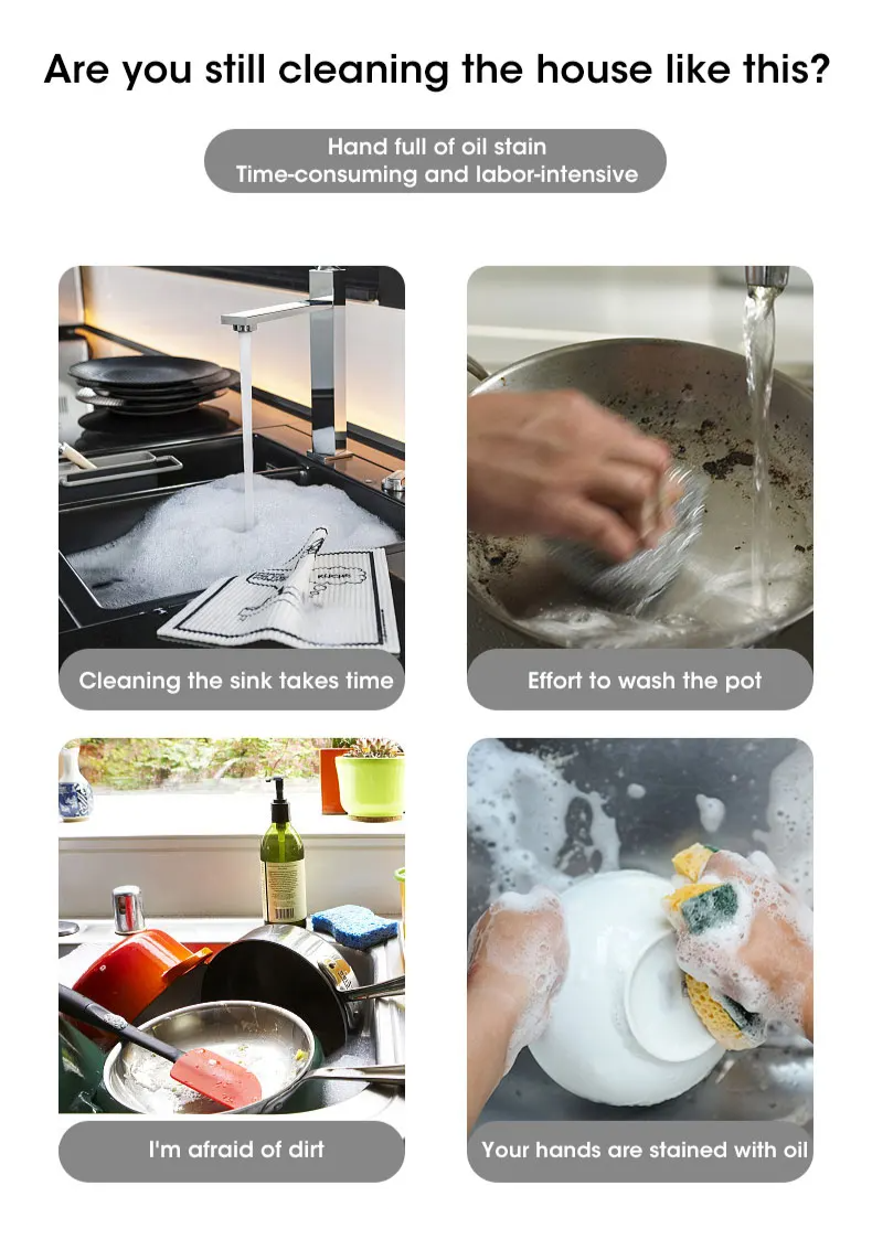 Cordless Electric Scrubber – Powerful Cleaning Brush with Replaceable Heads
