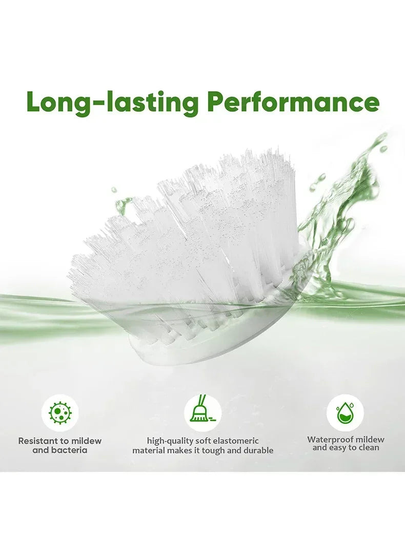 Cordless Electric Scrubber – Powerful Cleaning Brush with Replaceable Heads