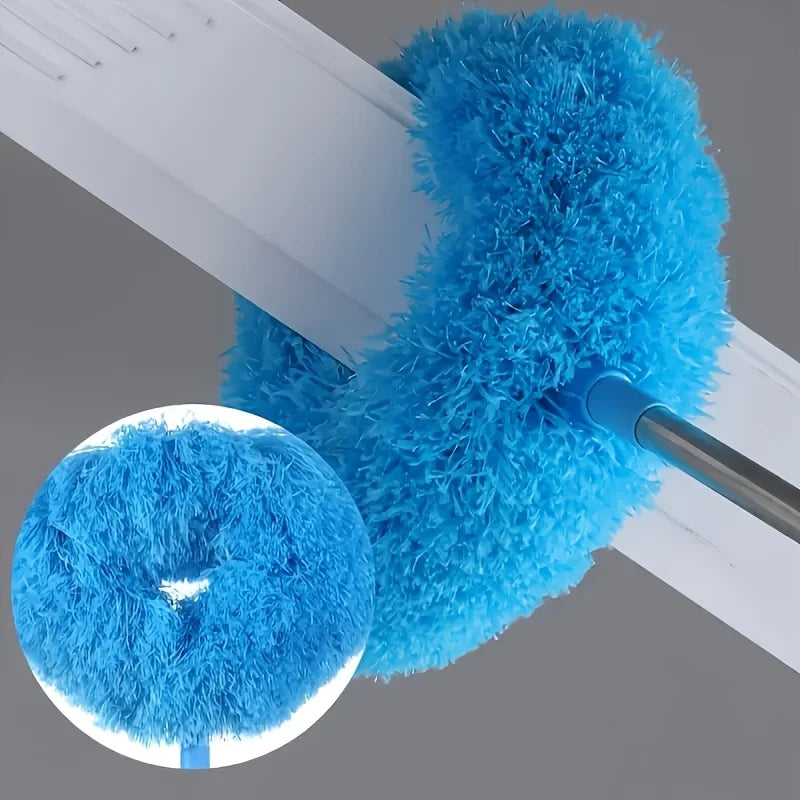 Ceiling Fan Duster with Extension Pole – Easy Dust Removal Tool for High Surfaces