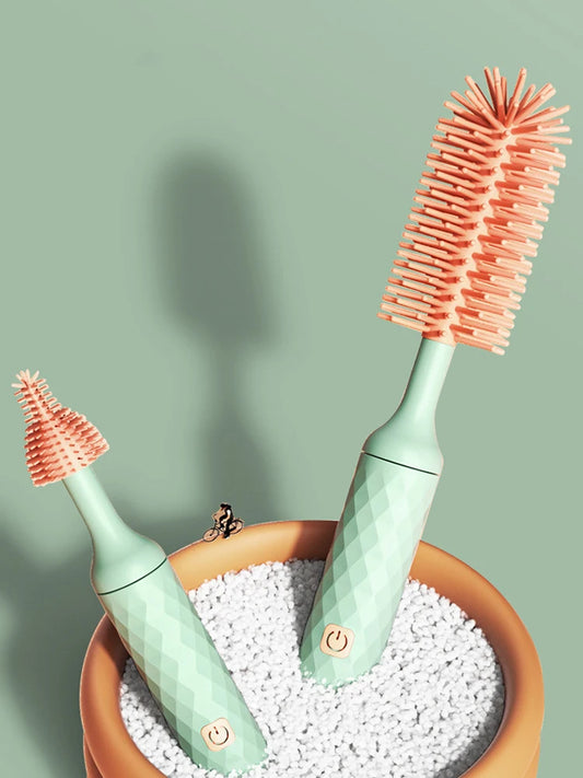 3-in-1 Electric Bottle Cleaning Brush Set