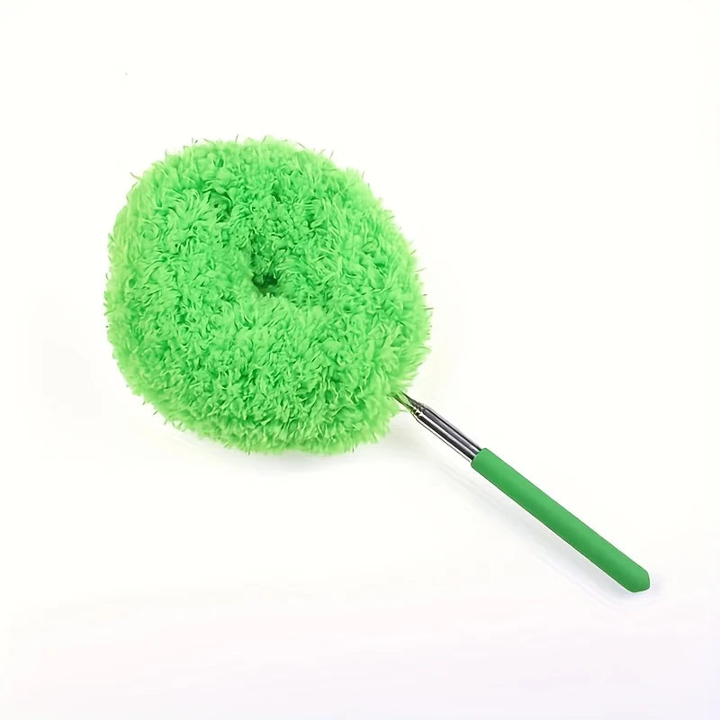 Ceiling Fan Duster with Extension Pole – Easy Dust Removal Tool for High Surfaces