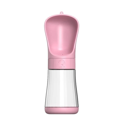 2 in 1 Portable Dog Water Bottle for Small Large Dogs Cats Outdoor Walking Drinking Bowls Pet Feeder Puppy Chihuahua Supplies